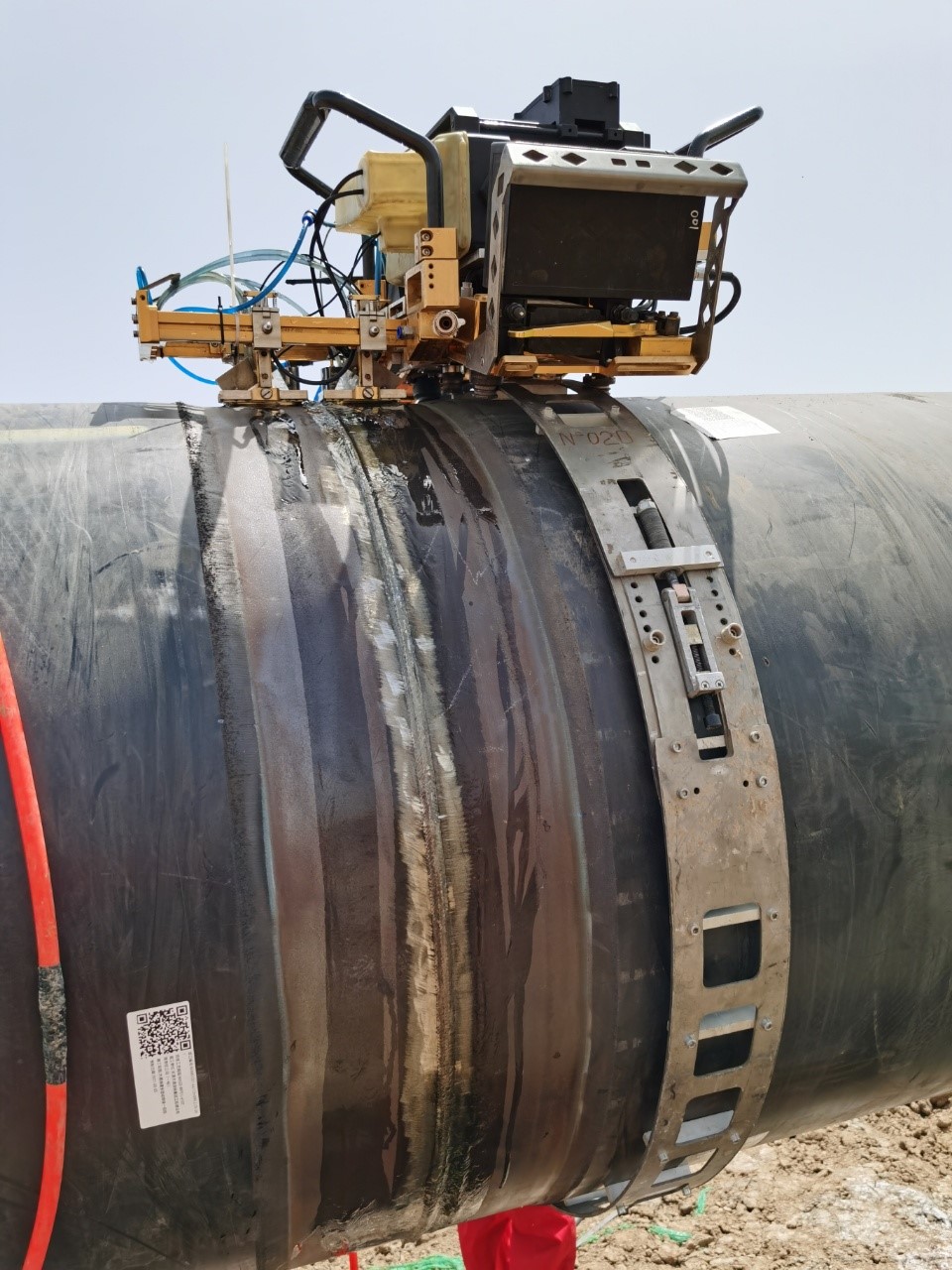 TRIASSIC_AUT_V5 conducts girth weld testing in national gas pipeline